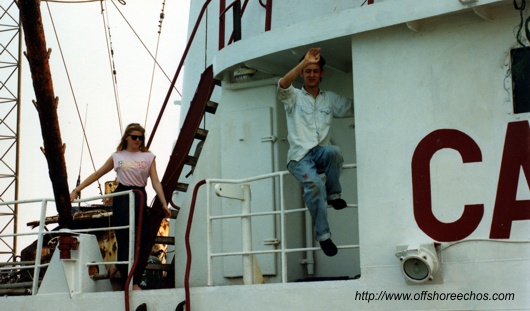 Louise Roberts and Rico